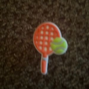 Tennis croc charm